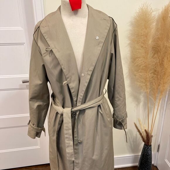 VINTAGE Trench-coat for women ✨ Size 7/8✨ Retro coat for woman | Vintage coat ✨ - Picture 1 of 13